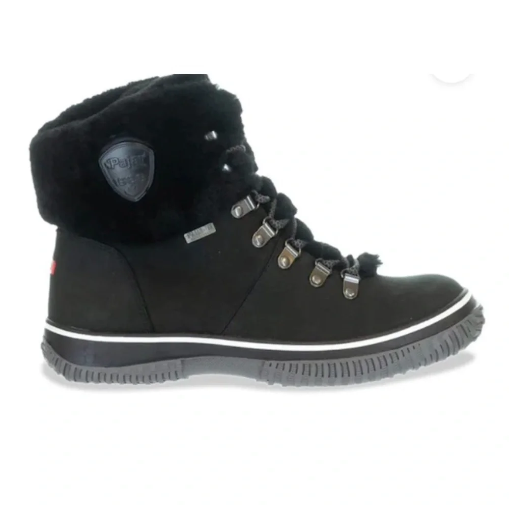 Pajar Canada Galat Winter Waterproof Shearling Boots 37/6.5.